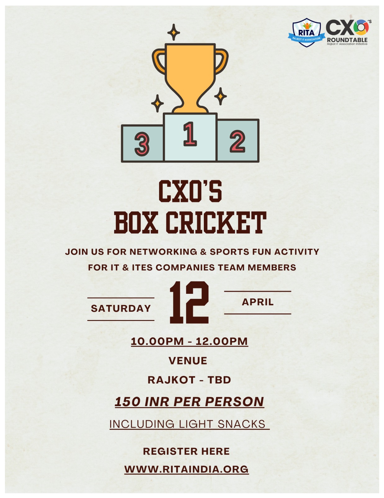 CXO's Box Cricket